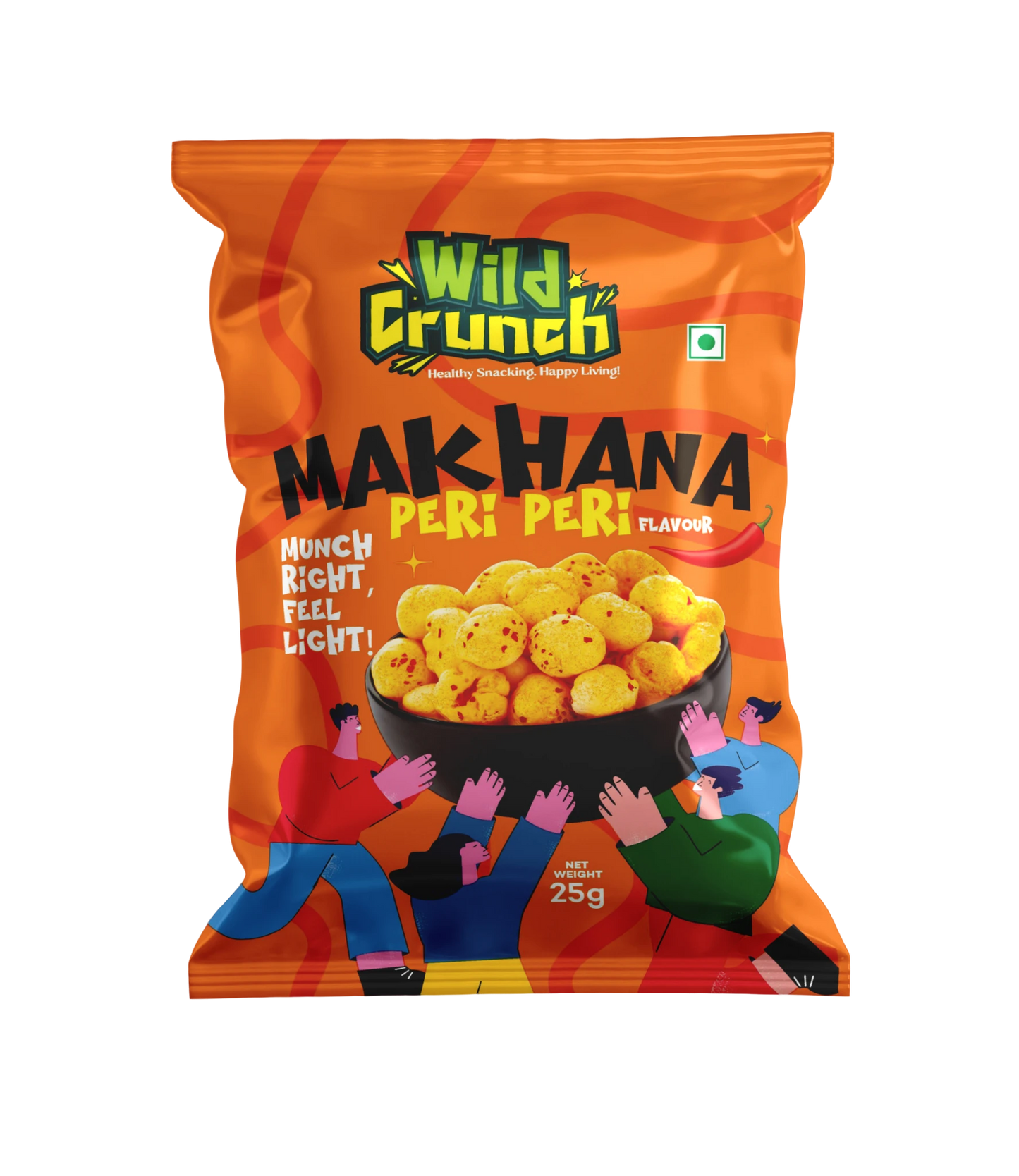 Peri Peri Flavored Roasted Makhana