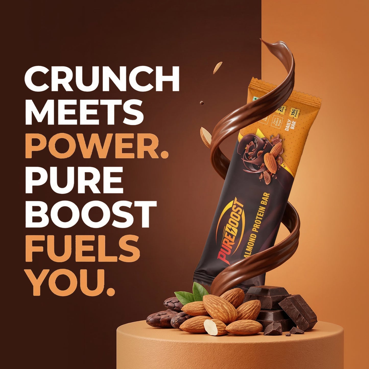 Choco Almond Protein Bar Pack of 6
