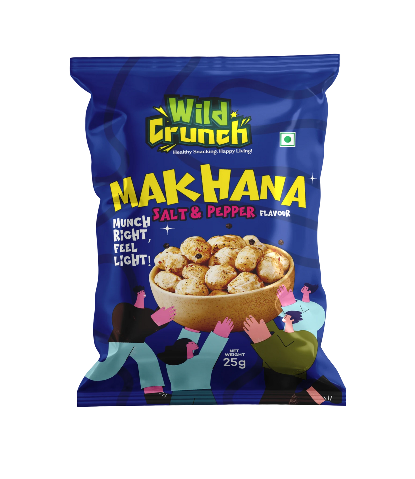 Salt & Pepper Flavored Roasted Makhana