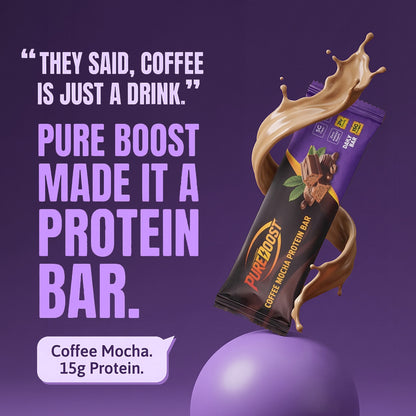 Coffee Mocha Protein Bar Pack of 6