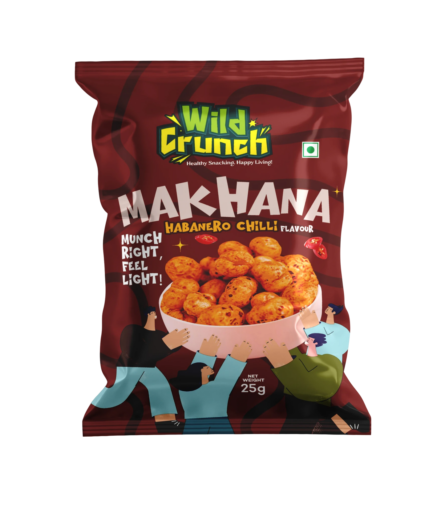 Habanero Chilli Flavored Roasted Makhana