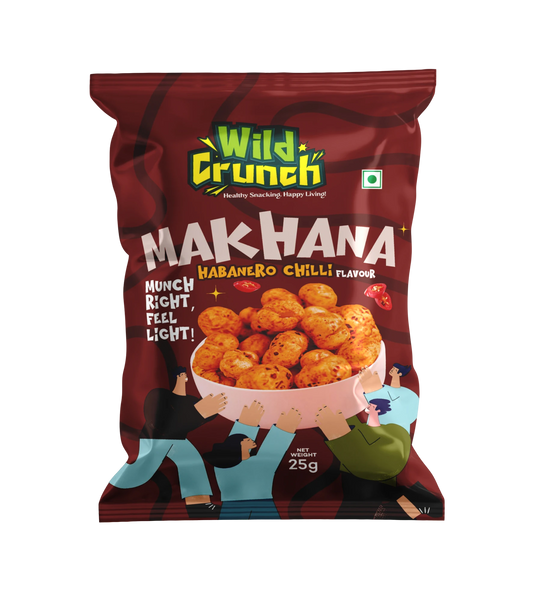 Habanero Chilli Flavored Roasted Makhana