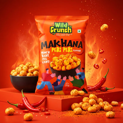 Peri Peri Flavored Roasted Makhana