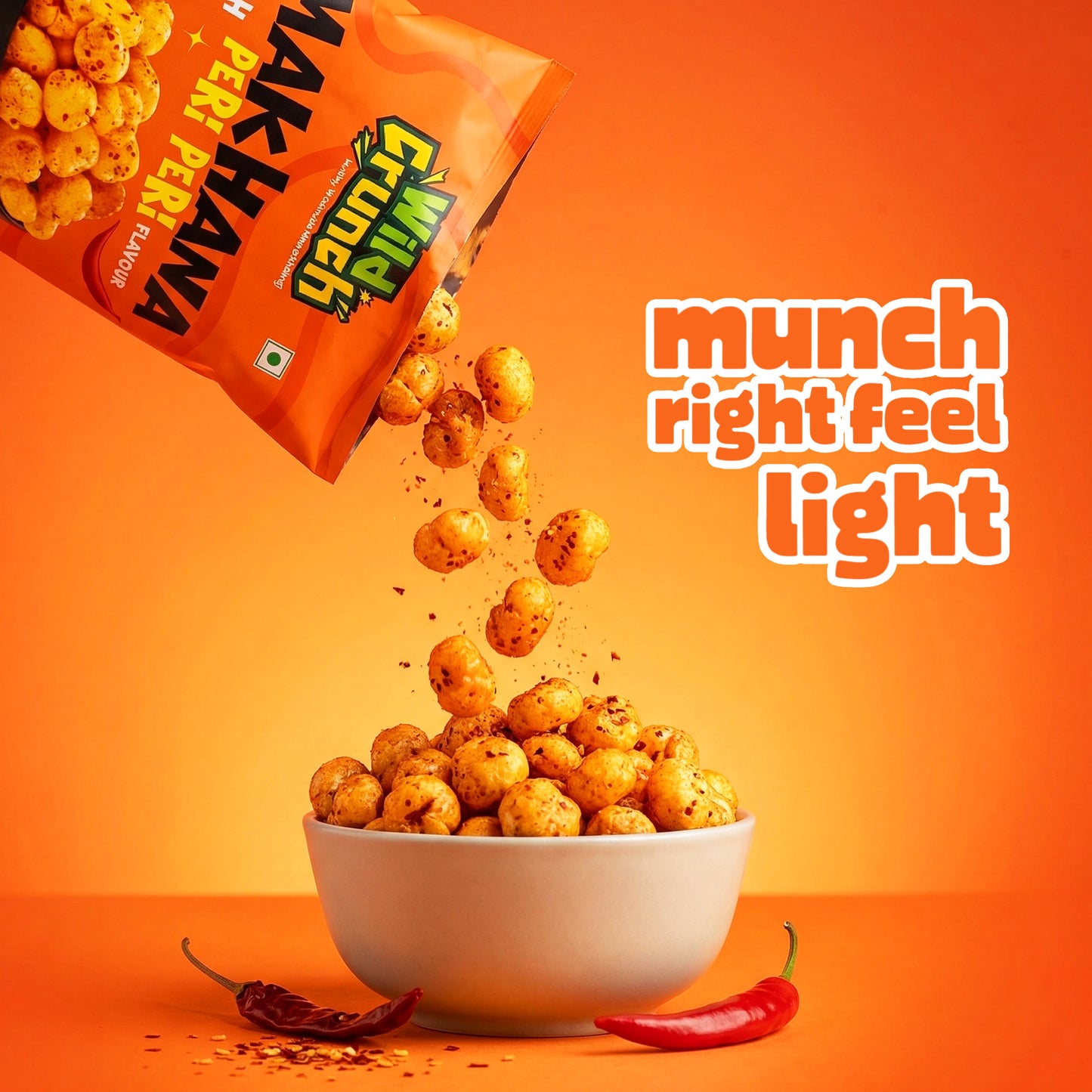 Peri Peri Flavored Roasted Makhana