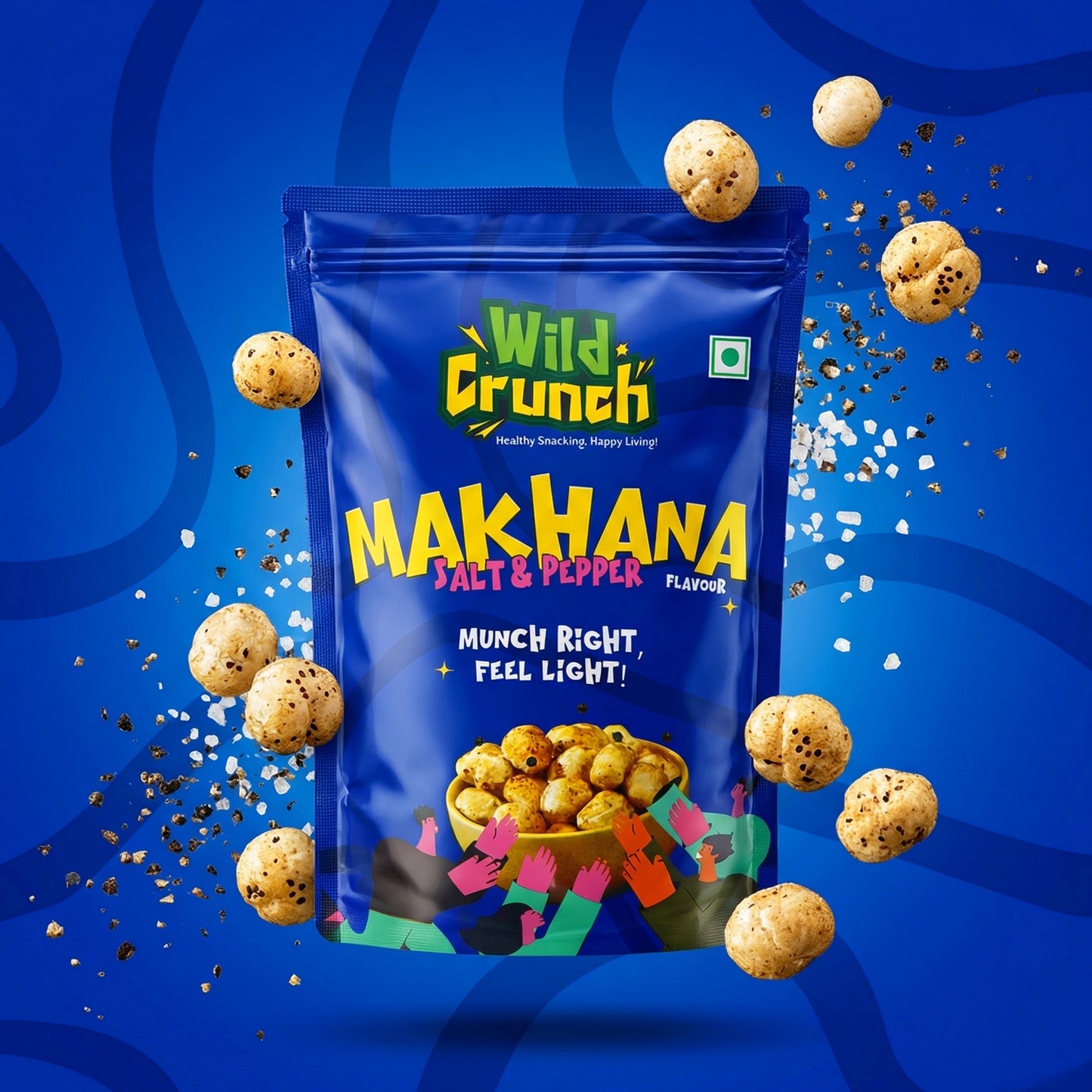 Salt & Pepper Flavored Roasted Makhana