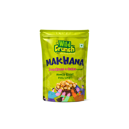 Cream & Onion Flavored Roasted Makhana