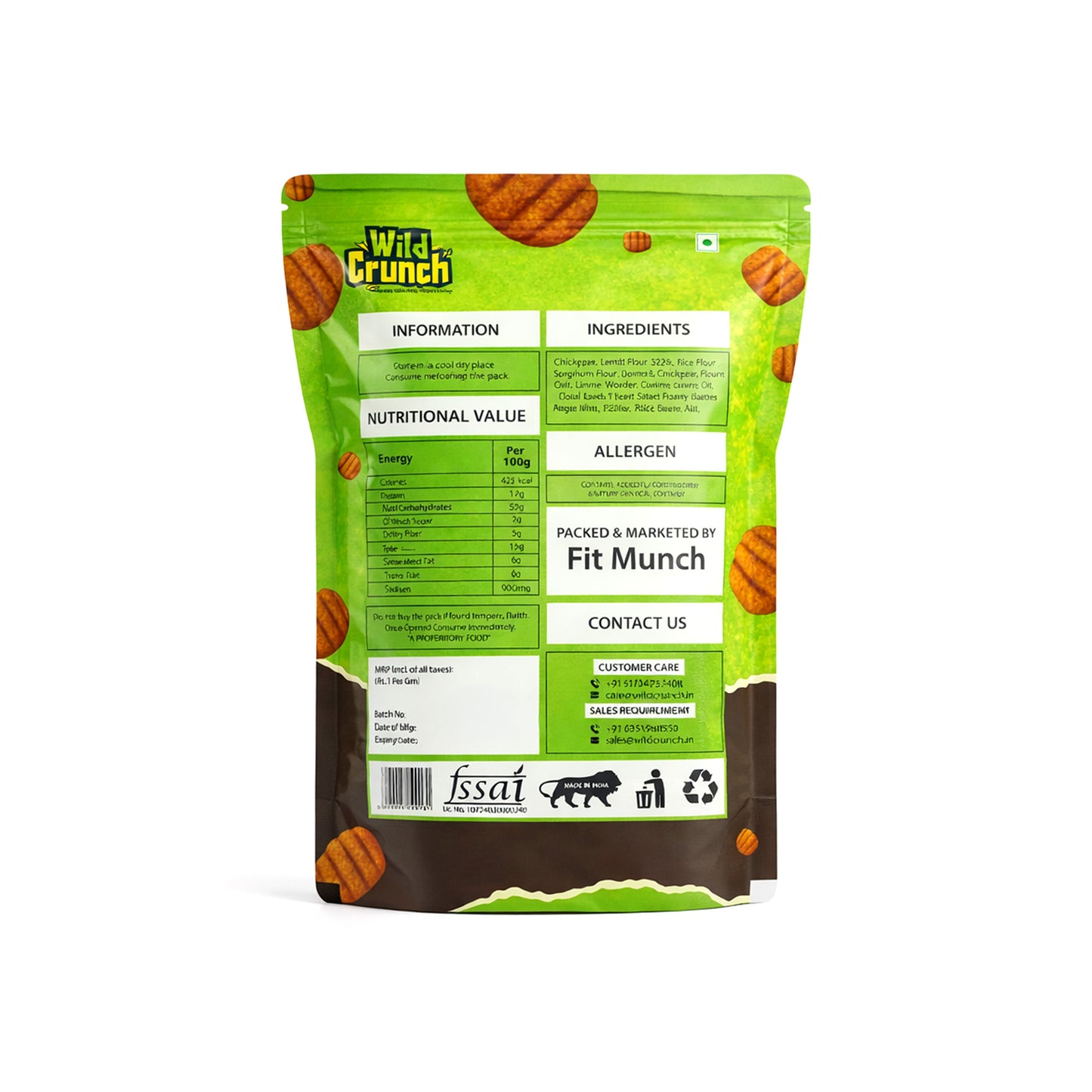 Lime Mint Protein Puffs — Tangy, Filling Crunch