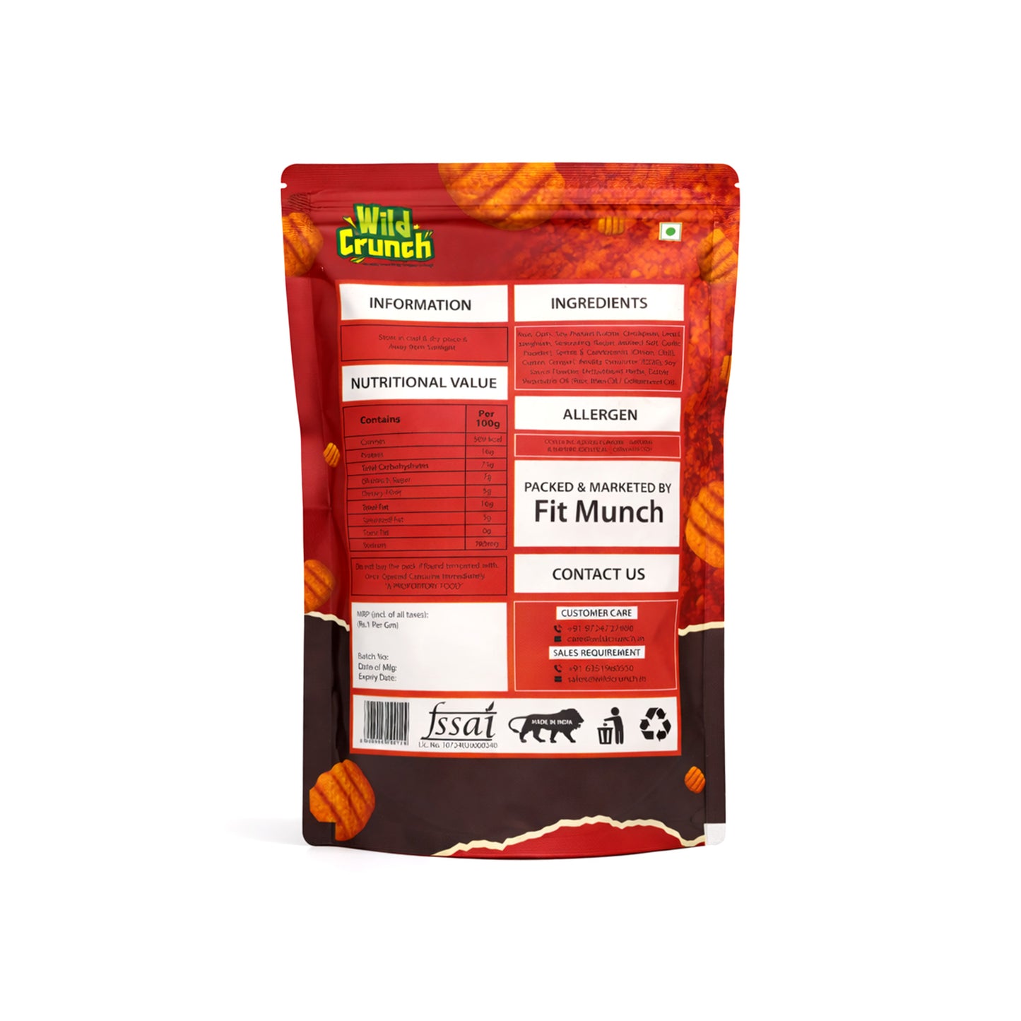 Magic Masala Protein Puffs — Spicy, Filling Crunch
