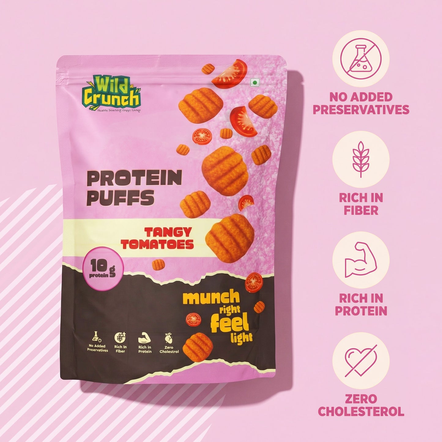 Tomato Protein Puffs