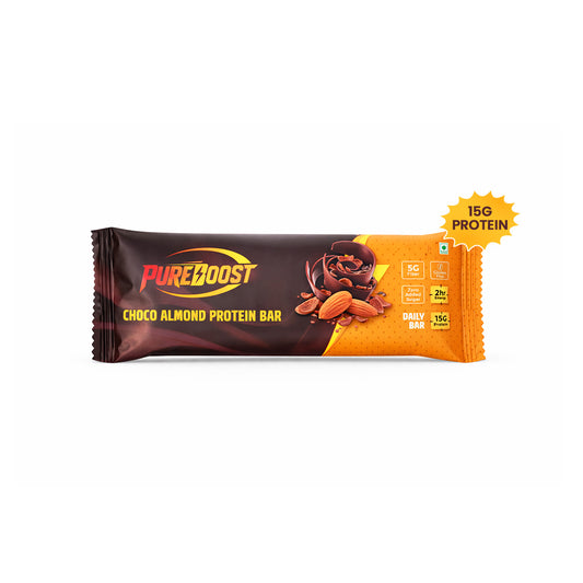 Pureboost Choco Almond Protein Bar