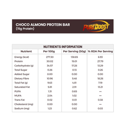 Pureboost Chocolate Protein Bar