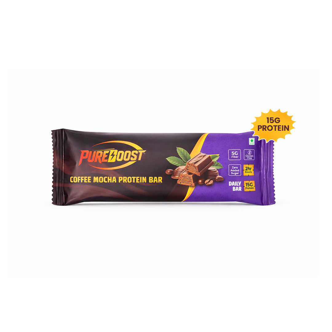 Pureboost Coffee Mocha Protein Bar