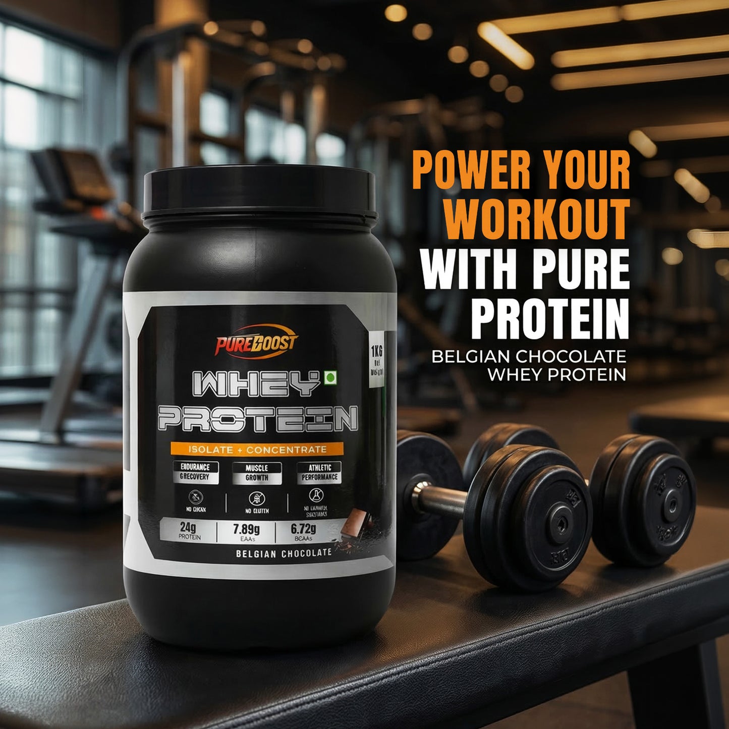 WHEY PROTEIN-BELGIUM CHOCOLATE