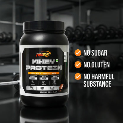 WHEY PROTEIN-BELGIUM CHOCOLATE