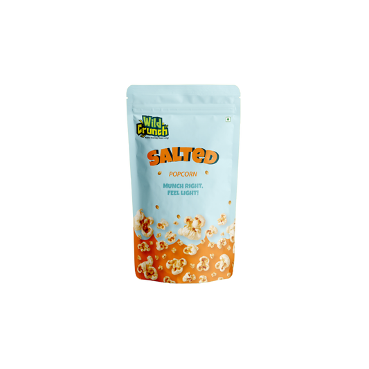 Salted popcorn